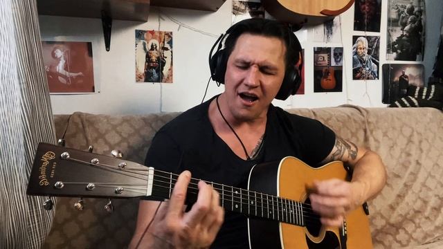 Сыпь гармоника — С. Есенин (полна версия на гитаре) смотреть онлайн