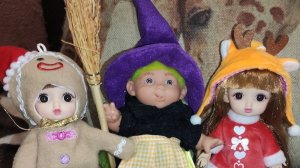 баболи Пряня и Оленяшка, и ещё ведьмочка от Ламаджик