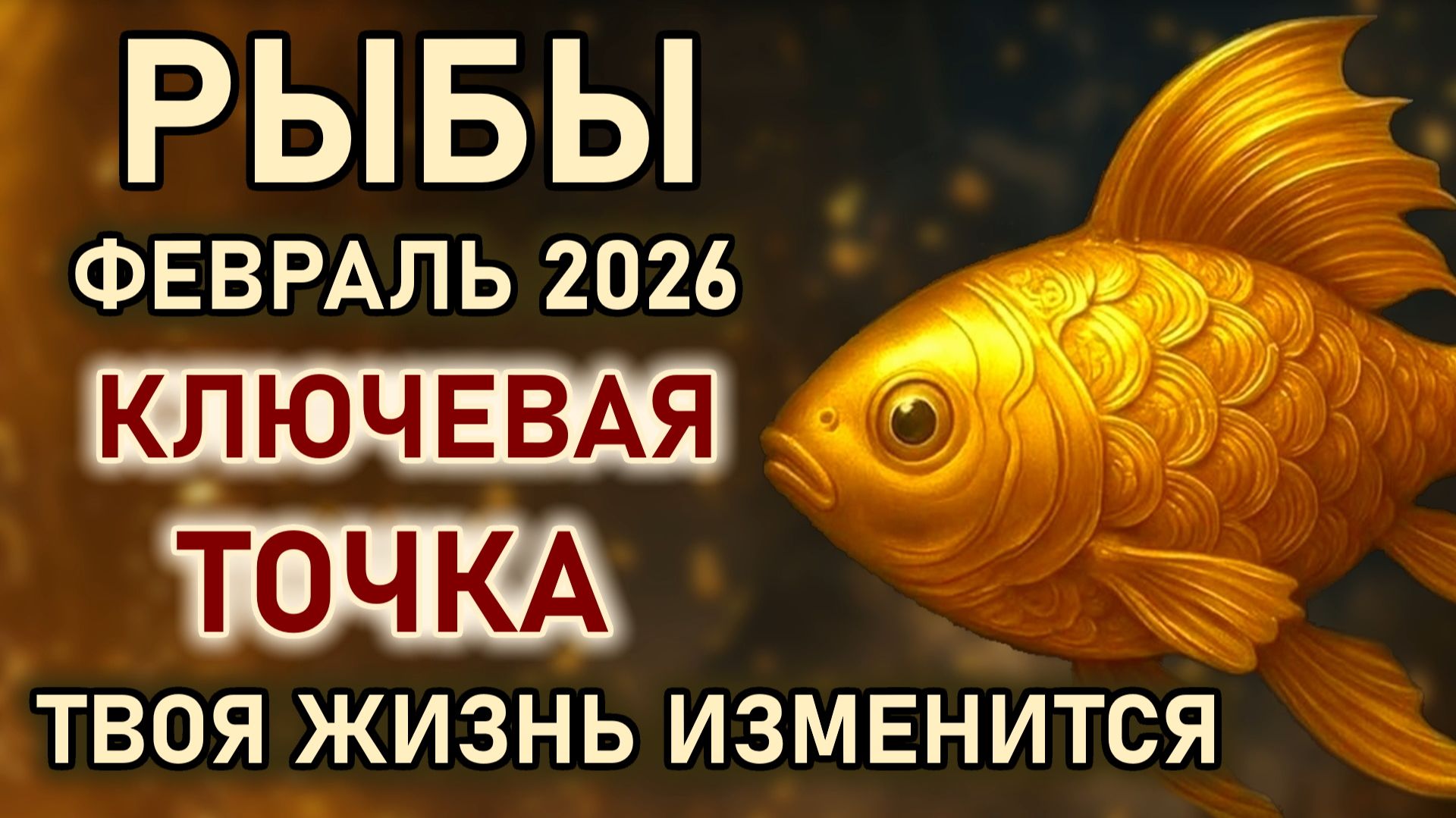 Рыбы. Февраль твоя жизнь изменится под влиянием планет. Срочная новость. Гороскоп февраль 2026 Рыбы смотреть онлайн