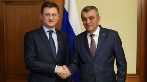 Глава Северной Осетии провел рабочую встречу с зампредом правительства России