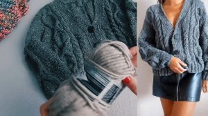 КАРДИГАН НА ПУГОВИЦАХ/ БЕСПЛАТНЫЕ МК В ТЕЛЕГРАМ