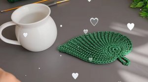 Подставка под горячее крючком