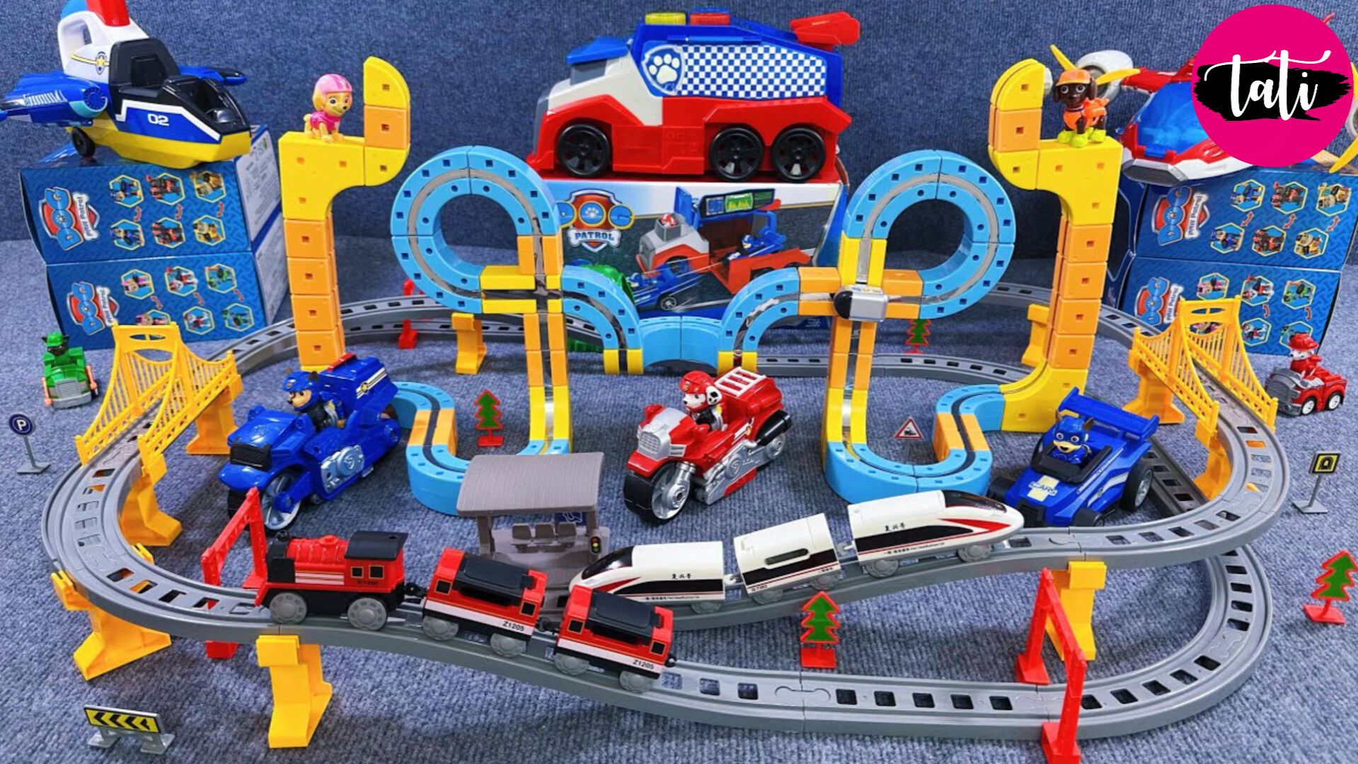 Щенячий патруль. Залипательное видео для детей. Распаковка. Игрушки, куклы, машинки. ASMR АСМР