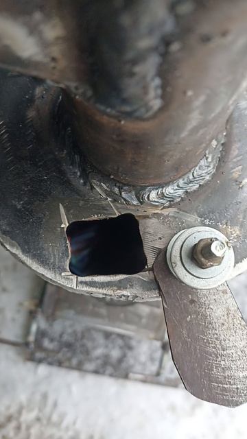 Печь на отработке