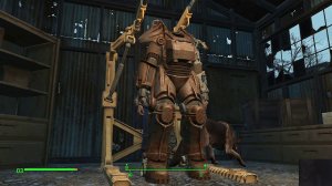 FallOut4 - силовая броня, строю базу и бегать продолжаю....