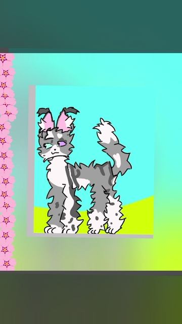 арт на конкурс ветерка 💗🌿⭐🐾