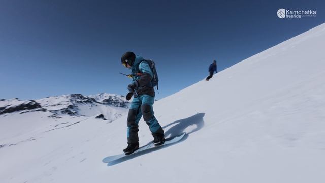 Хелиски и ски-сейлинг на Камчатке