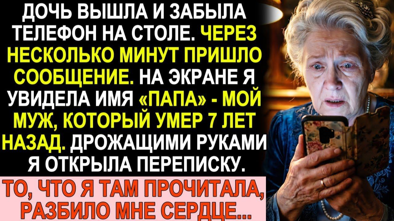 Истории из жизни|Дочь забыла телефон. На экране высветилось «Папа» |Аудио рассказы|Жизненные истории