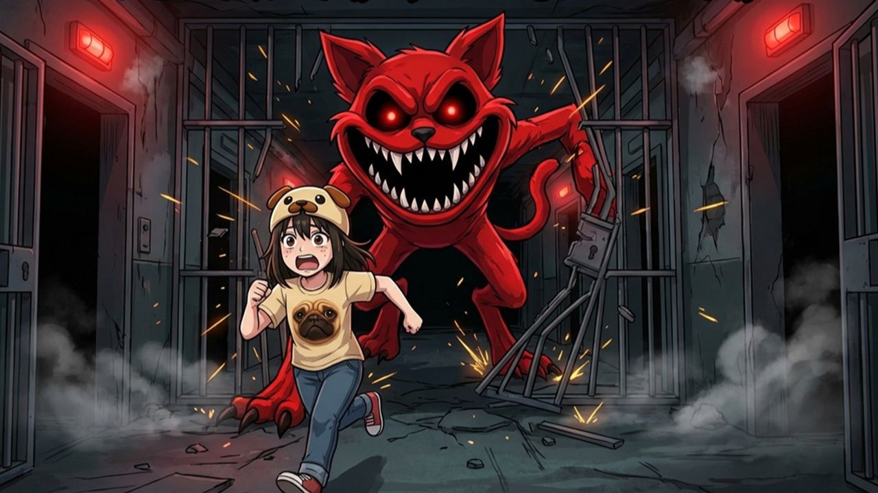 ПОБЕГ ИЗ ТЮРЬМЫ ОТ ЗЛОГО КЭТНЕП В РОБЛОКС ! EVIL CATNAP PRISON RUN! NEW OBBY ROBLOX