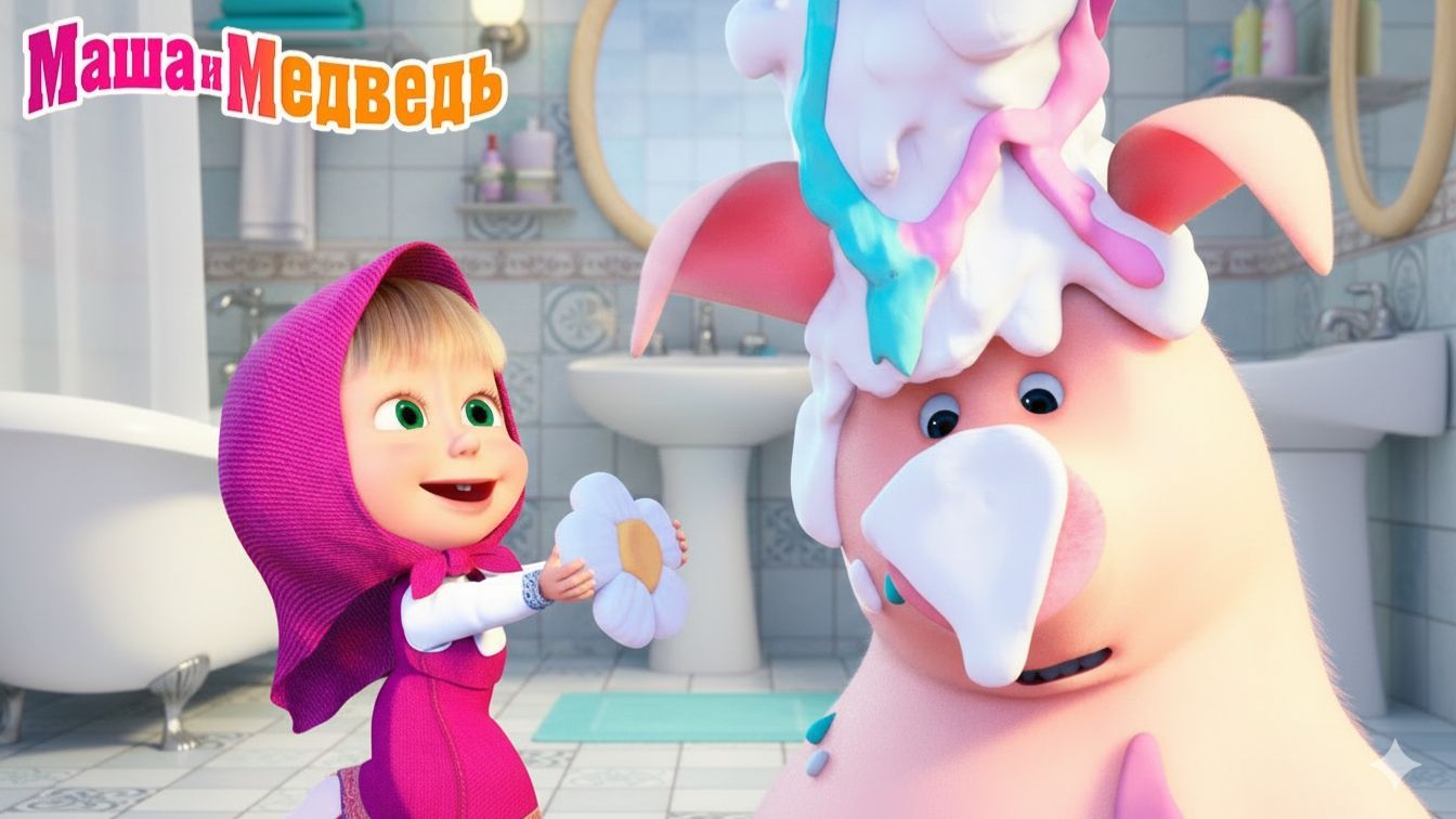 Маша и Медведь Мультфильм｜Маша и Медведь — Маша Доктор Игрушек | Развивающая Игра смотреть онлайн