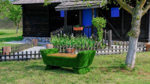 Уличная скамека для благоуствойства территорий.