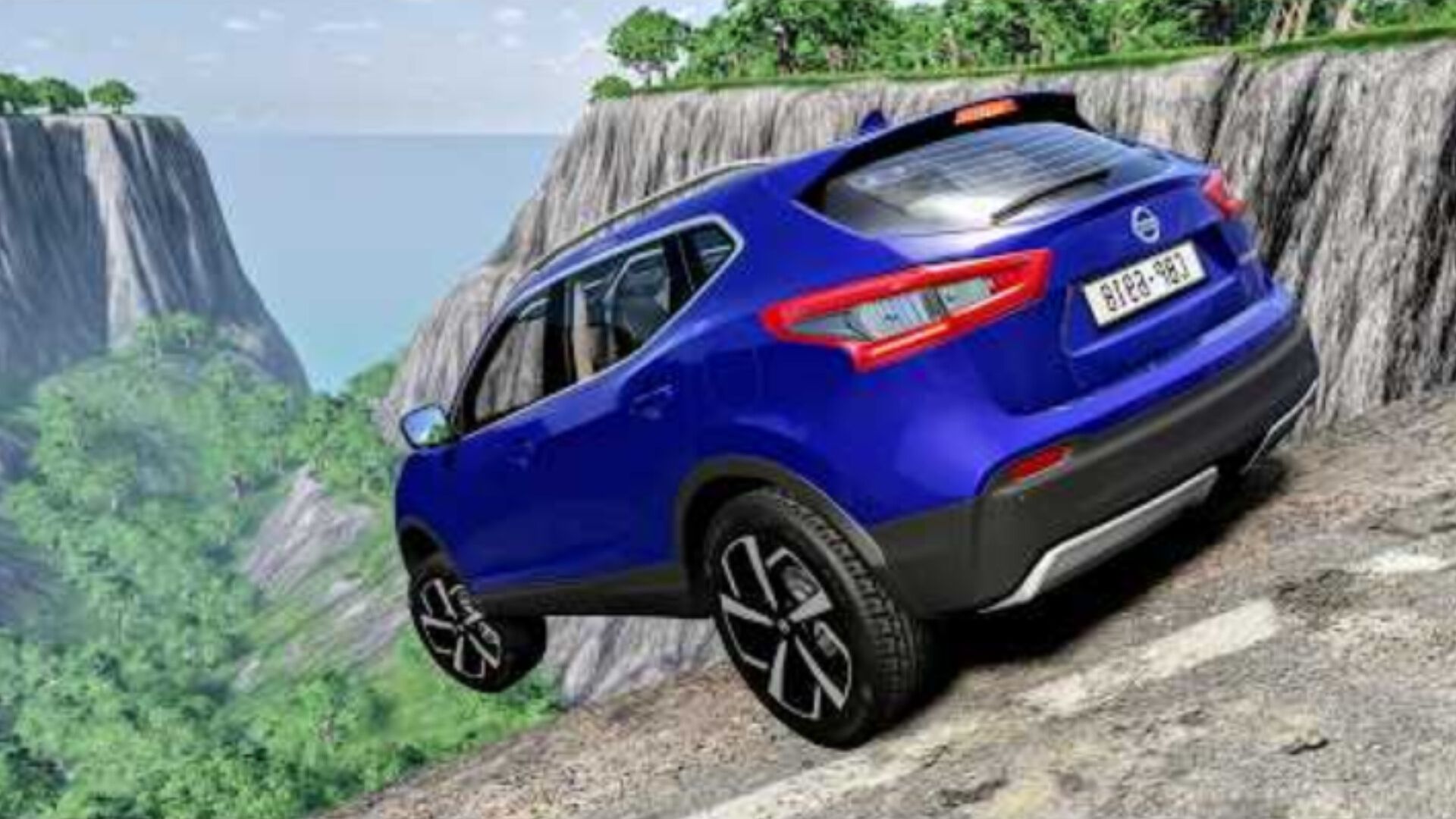 BeamNG Drive - Реалистичные автомобильные обрывы и Аварии смотреть онлайн