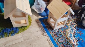 Подарок внукам от деда. С утра все работаем...