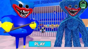 Побег из тюрьмы Барри от Хагги Вагги #роблокс #roblox