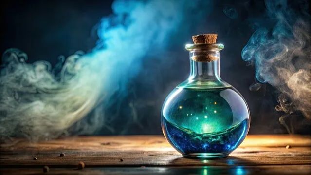 Создал до конца зелье левитации в майнкрафт и сходил в ад за наростом нижнего мира...