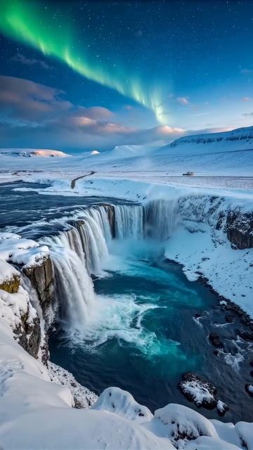 🌙 Северное сияние — свет для сна и глубокого расслабления