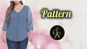 Построение выкройки блузки