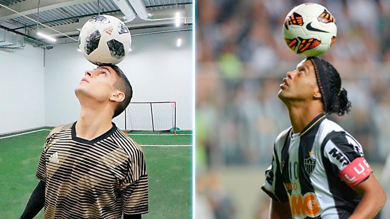 ИГРАЙ КАК РОНАЛДИНЬО | ОБУЧЕНИЕ ВОЛШЕБНЫМ ФИНТАМ И ТРЮКАМ | ФРИСТАЙЛ ФУТБОЛ