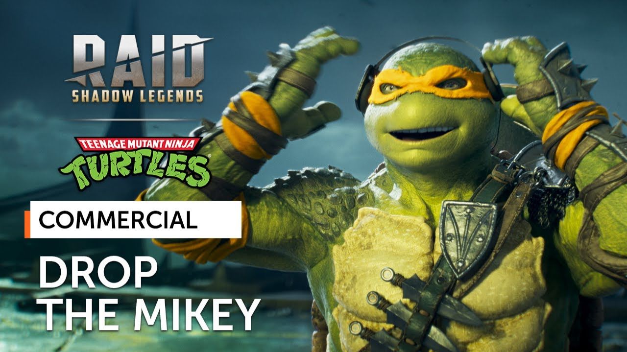 RAID Shadow Legends x Teenage Mutant Ninja Turtles Drop The Mikey (Official Commercial) смотреть онлайн