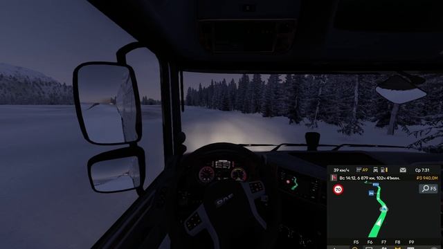 Euro Truck Simulator 2 (По просторам России) смотреть онлайн