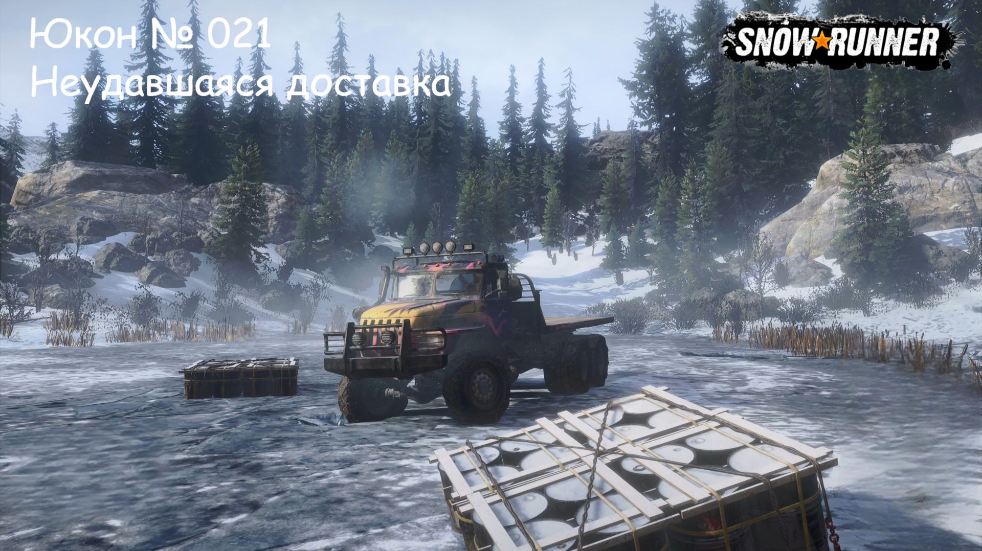 SnowRunner Юкон № 021 Неудавшаяся доставка смотреть онлайн