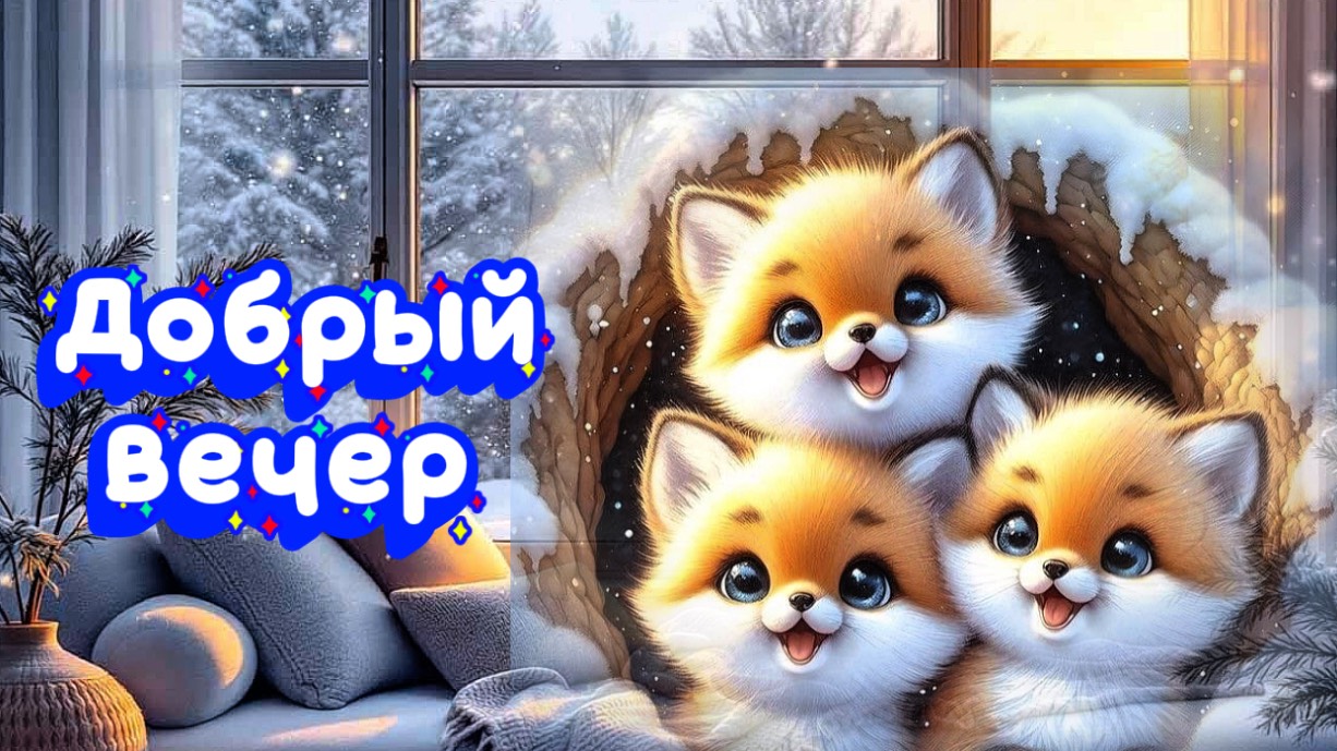 Добрый вечер. Желаю вам хорошего вечера. смотреть онлайн