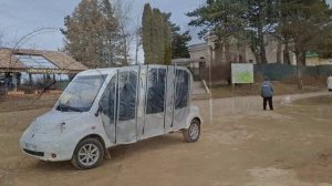 Семейный выход в горный парк.