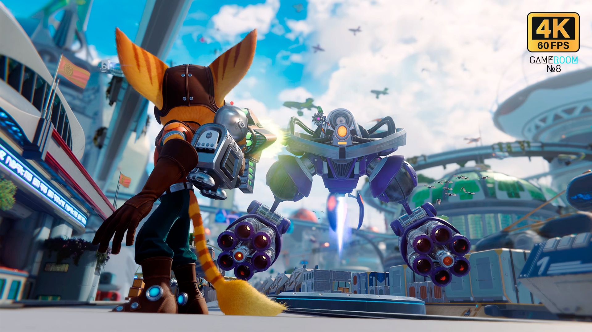 Ratchet & Clank: Сквозь миры [4K 60fps] Прохождение #1