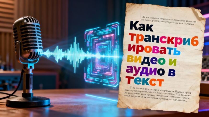 Как транскрибировать видео в текст смотреть онлайн
