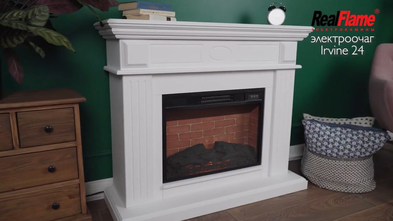Очаг IRVINE 24 | Электрокамины Realflame
