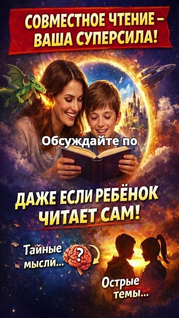 Совместное чтение с ребёнком