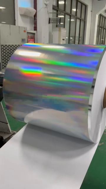 rainbow silver golden Metalized packaging paper#metalizedpaper #laminatedpaper silver paper