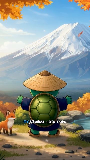 Топа про Фудзияму! 🇯🇵 #песнядлядетей #детскаяпесня #топа #черепашкатопа #мультик