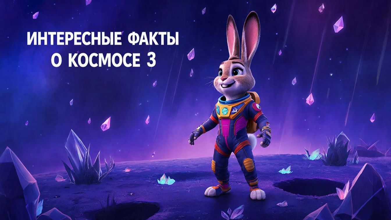 Обучающий мультфильм для детей. Интересные факты о космосе 3 часть