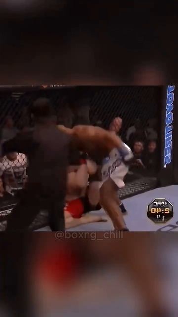 He Was Fine… Then Everything Ended #ufc #knockout #mma #ko #boxing #highlightufc