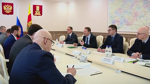 Виталий Королев провел встречу с заместителем руководителя Федеральной таможенной служб смотреть онлайн