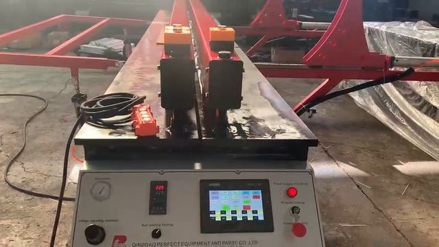Станок для сварки пластика с сенсорным управлением смотреть онлайн