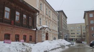 Уникальные старинные дома купцов в тихом центре Новосибирска.mp4