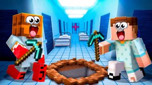 СБЕГИ ИЛИ ПРОИГРАЕШЬ! 🚫 САМАЯ ЗАЩИЩЁННАЯ ПСИХУШКА В МАЙНКРАФТ