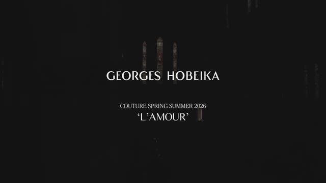 Показ женской коллекции Georges Hobeika весна-лето 2026