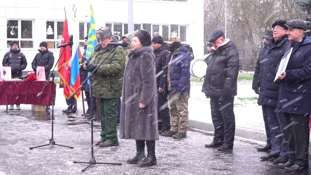 Открытие бюста А И Колдунову 4К