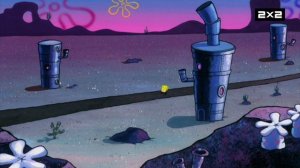 Губка боб и его самый лучший день (с логотипом 2х2)