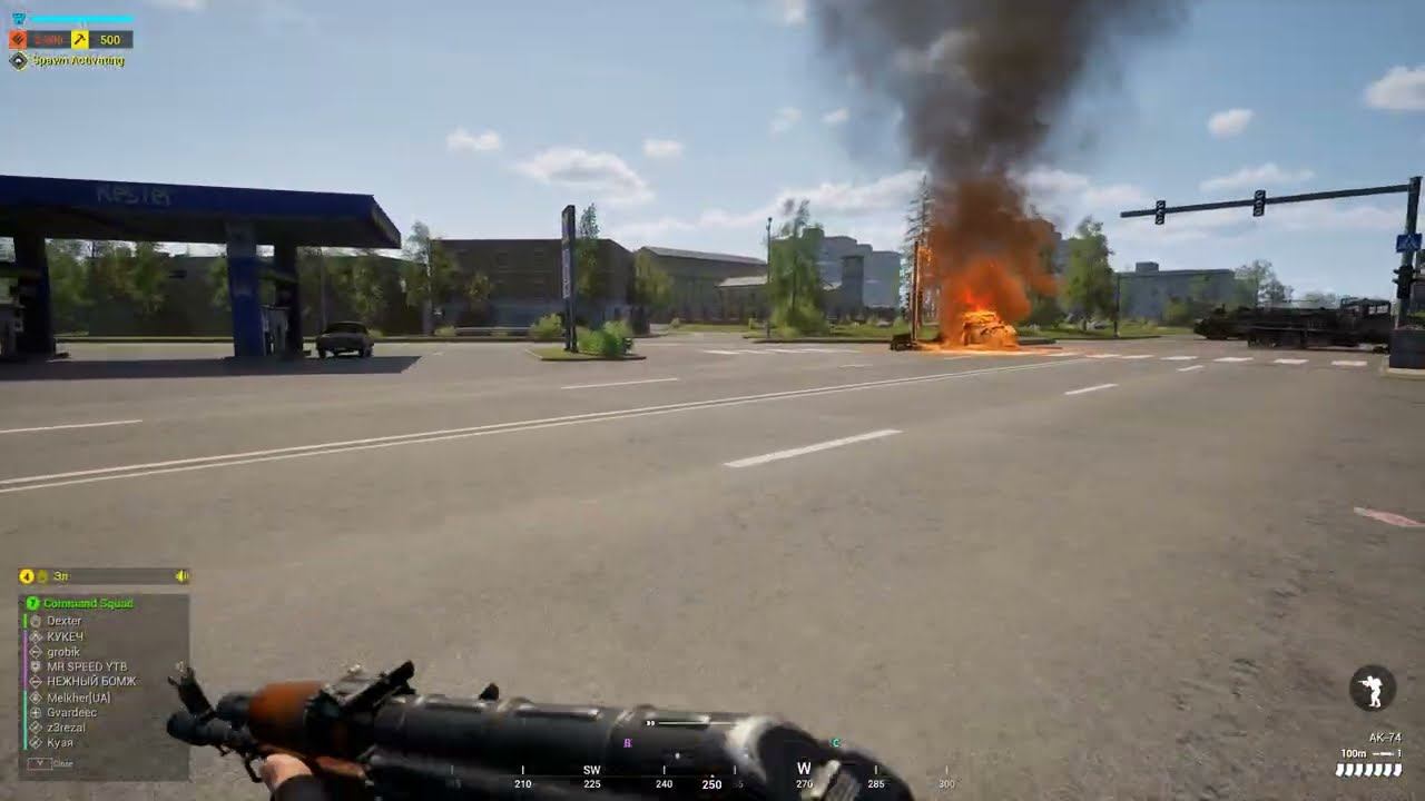 Пехотный бой на Нарве в SQUAD 10.2 смотреть онлайн