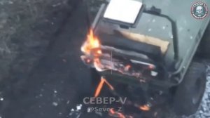 Ликвидация двух наземных платформ ВСУ севернее Часов Яра.mp4