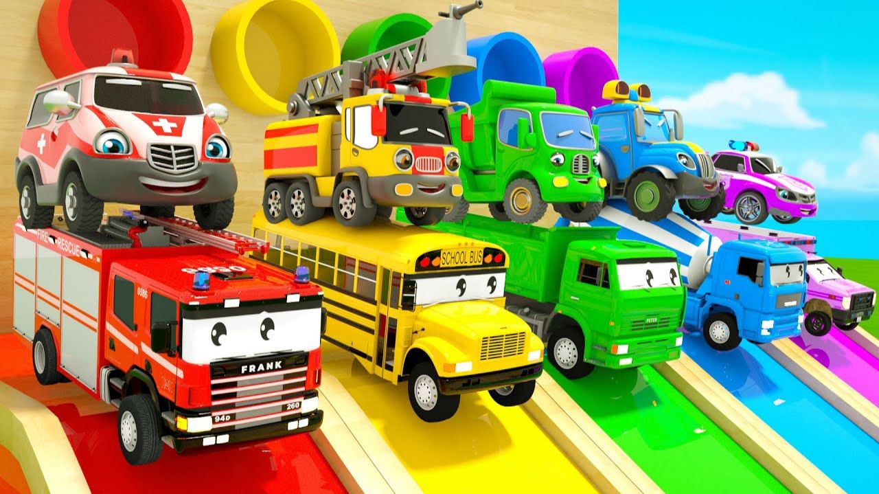 Самые популярные мультфильмы для детей про машинки - Самые популярные песенки для детей и малышей смотреть онлайн