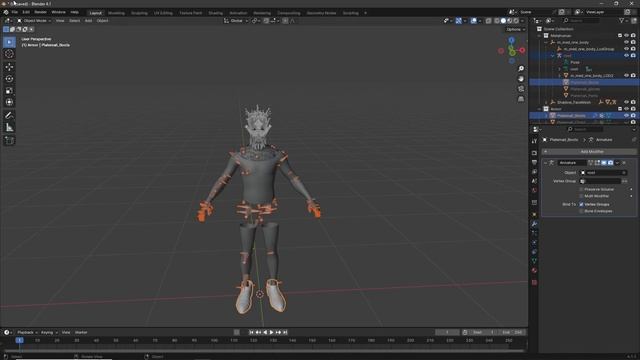 Урок RPG 15. Другие элементы брони с настроенным скелетом (перчатки, штаны, обувь) (Unreal Engine 5)
