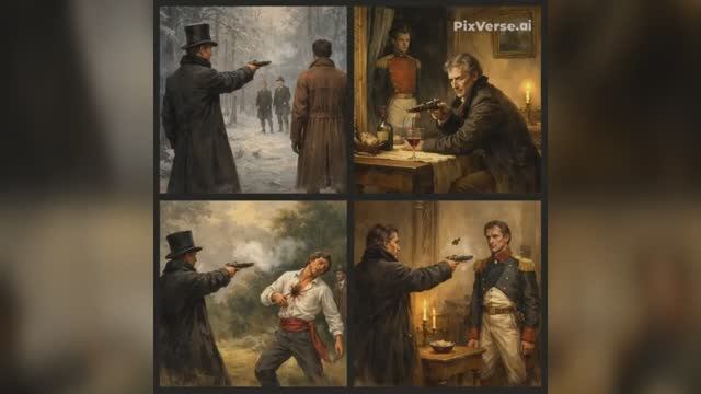 Александр Пушкин Повести Белкина Выстрел смотреть онлайн