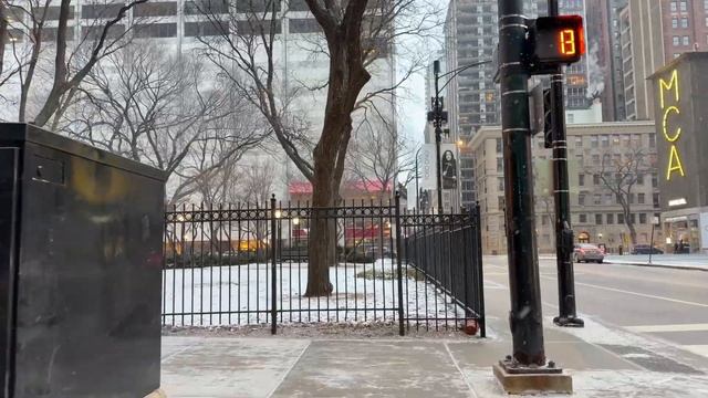 Экстремальный холод Чикаго 🥶 Замерзший город субботняя прогулка январь 2026 ❄️