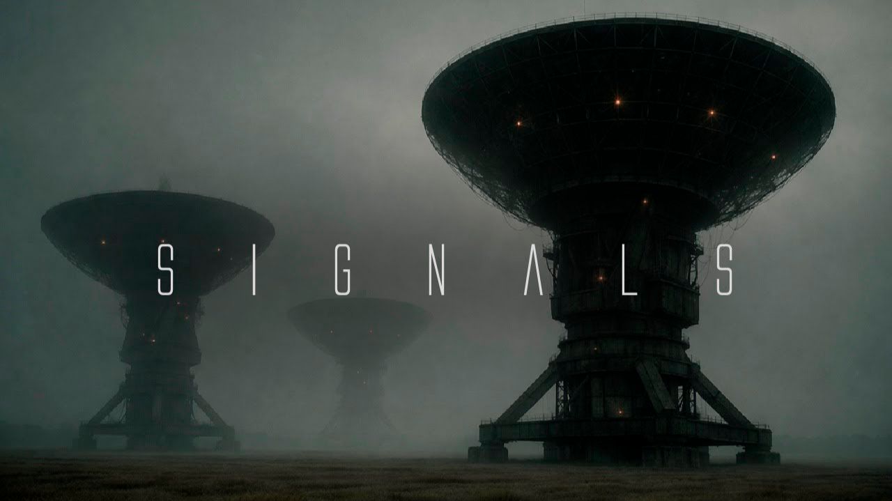 Signals • Dark Ambient Sci-Fi Music For Relaxation 🎧 [ Deep COSMIC Ambience ]
