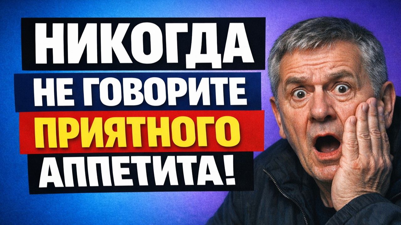Почему славяне молча кивали за столом вместо приятного аппетита и что знали о словах-ядах наши
